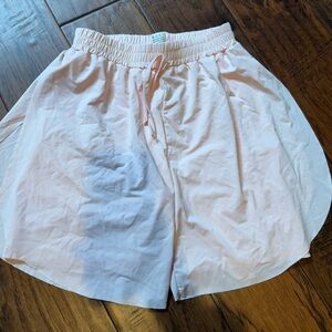 Girls Pink butterfly Shorts
